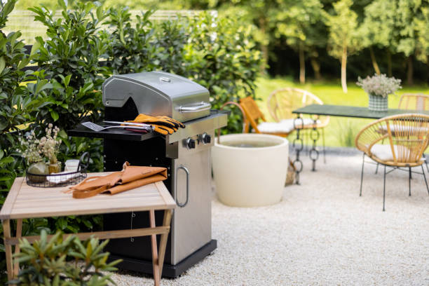 BBQ in garden